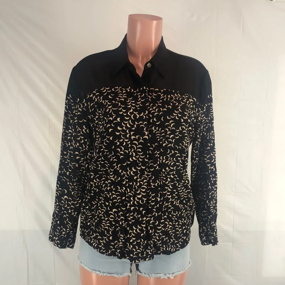 Vince Camuto Medium blouse long sleeve - Picture 2 of 14